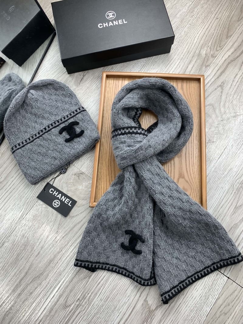 Chanel Caps Scarfs